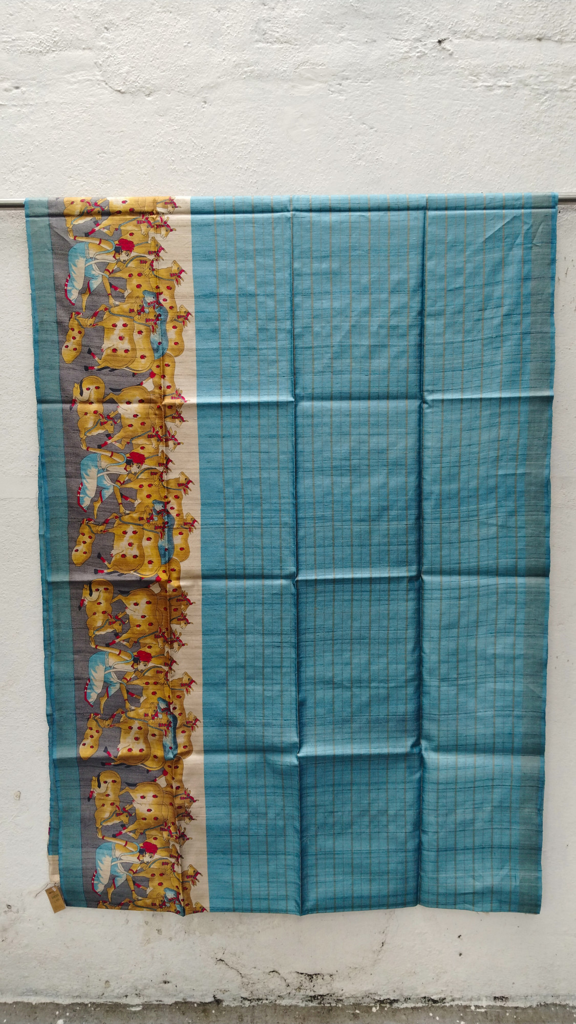 Handwoven Raw Silk Printed Sarees