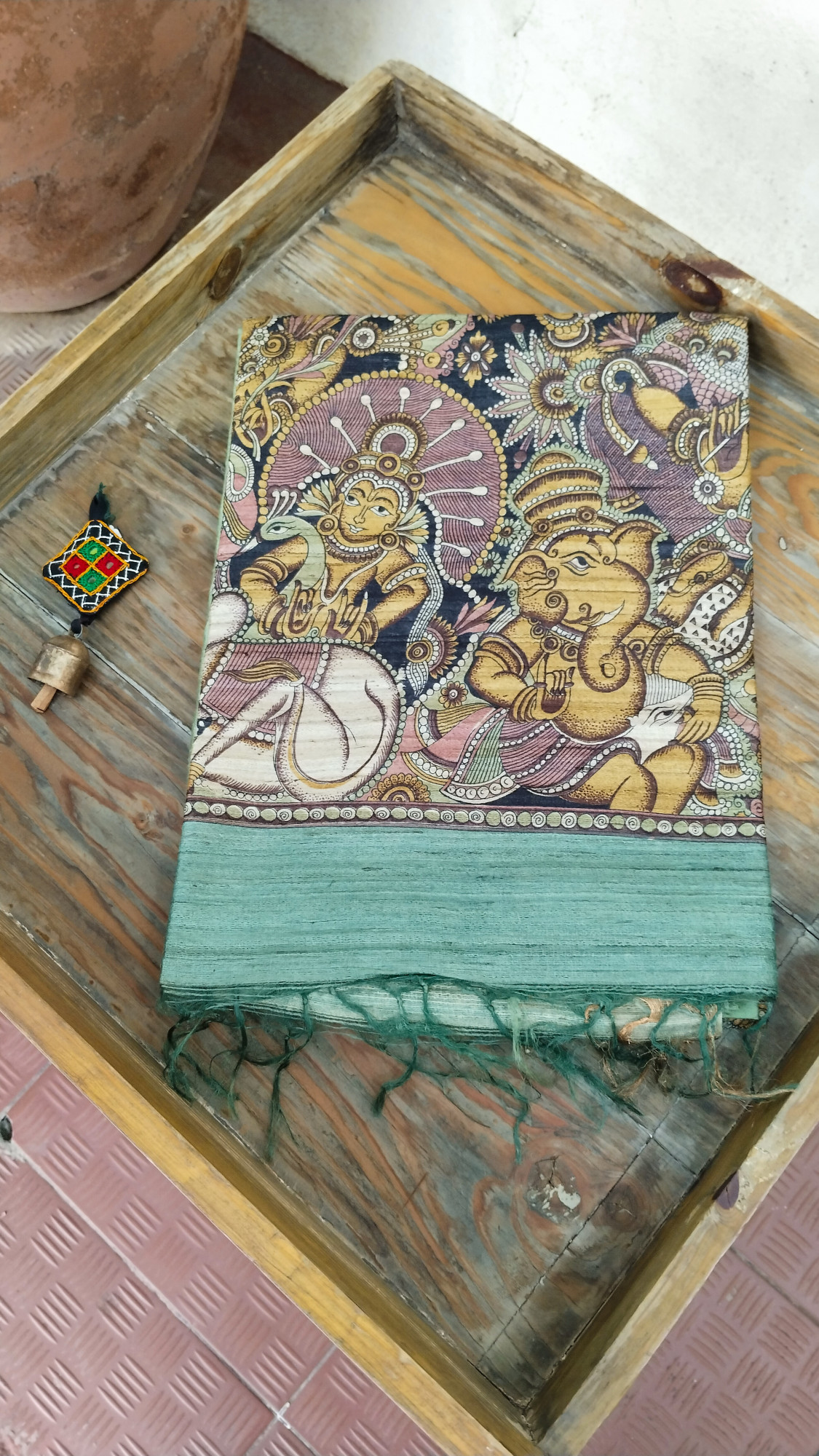 Handwoven Raw Silk Printed Sarees