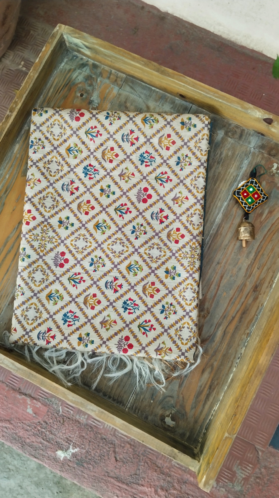 Handwoven Raw Silk Printed Sarees