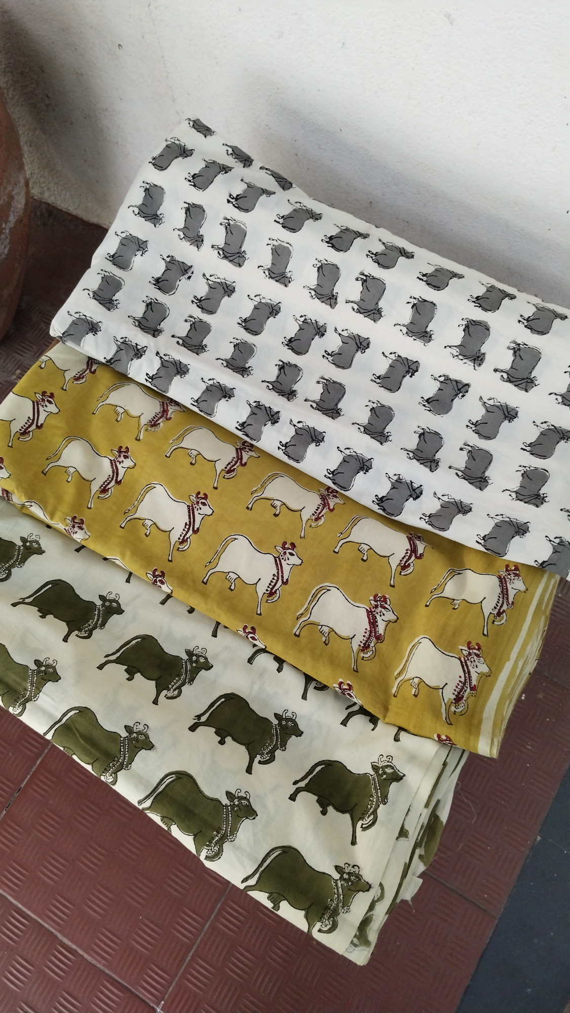 Hand Block Print Cotton Fabric