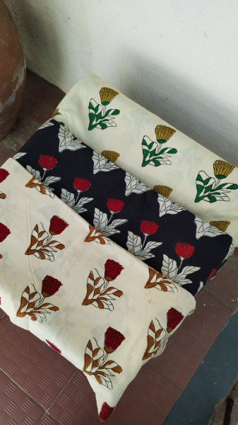 Hand Block Print Cotton Fabric