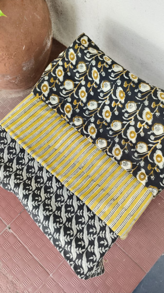 Hand Block Print Cotton Fabric