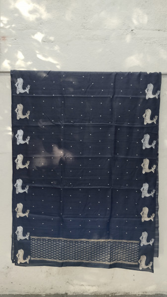 Matka Cotton and Silk Sarees with Embroidery