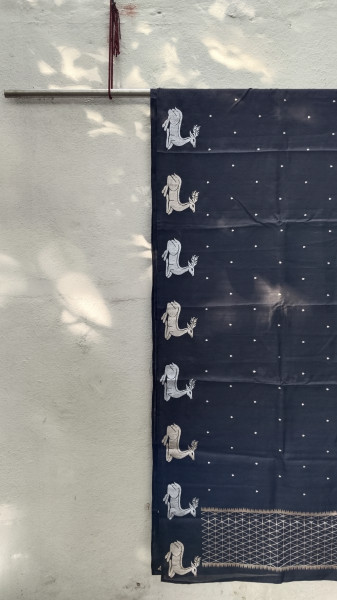 Matka Cotton and Silk Sarees with Embroidery