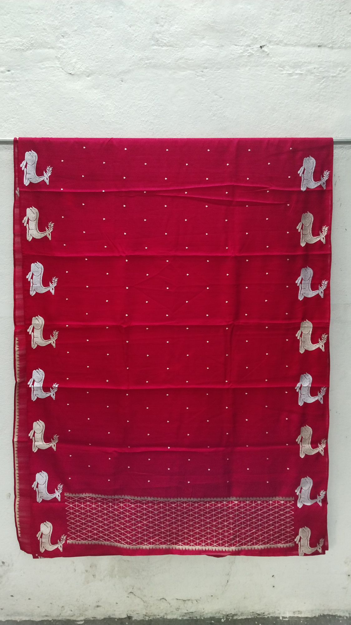 Matka Cotton and Silk Sarees with Embroidery