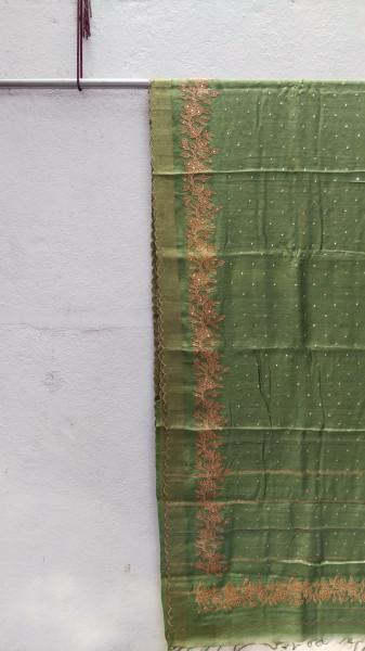 Munga Silk with Cutwork