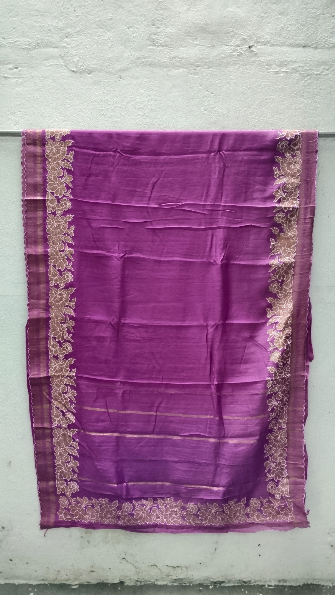 Munga Silk with Cutwork