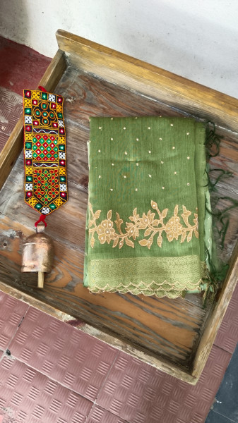 Munga Silk with Cutwork