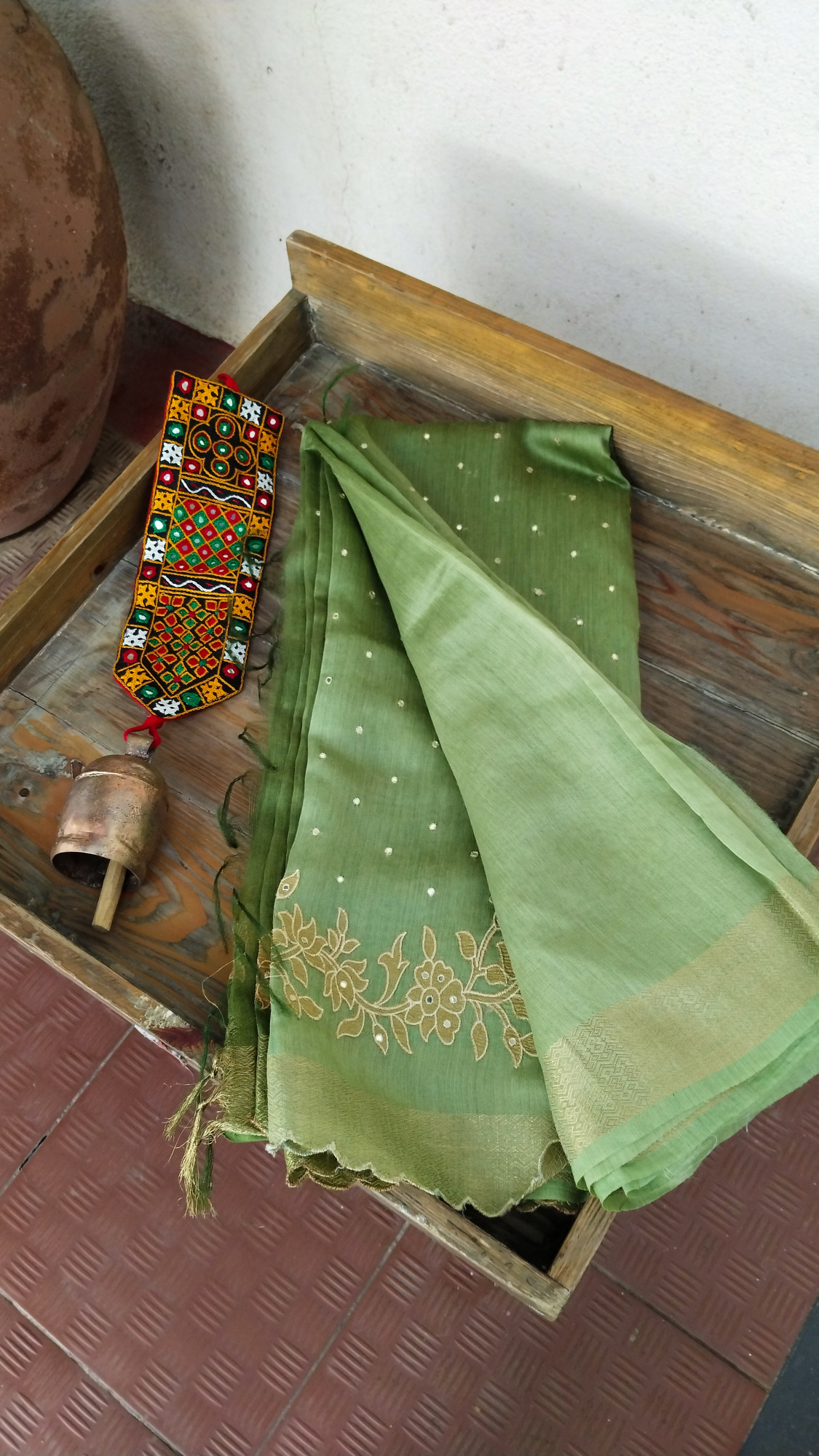 Munga Silk with Cutwork