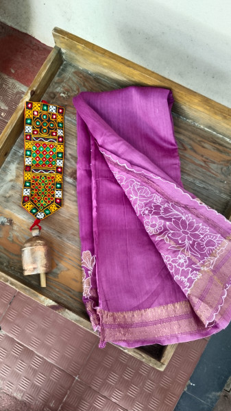 Munga Silk with Cutwork