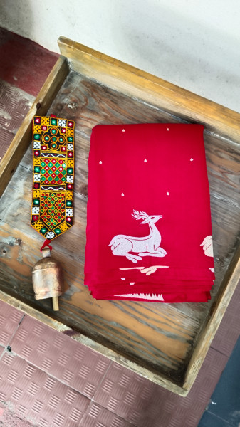 Matka Cotton and Silk Sarees with Embroidery