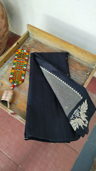 Matka Cotton and Silk Sarees with Embroidery