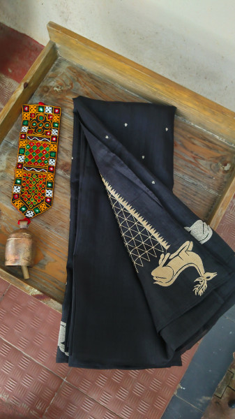 Matka Cotton and Silk Sarees with Embroidery