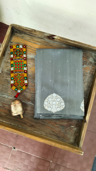 Matka Cotton and Silk Sarees with Embroidery