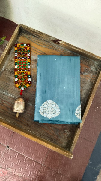 Matka Cotton and Silk Sarees with Embroidery