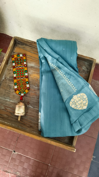 Matka Cotton and Silk Sarees with Embroidery