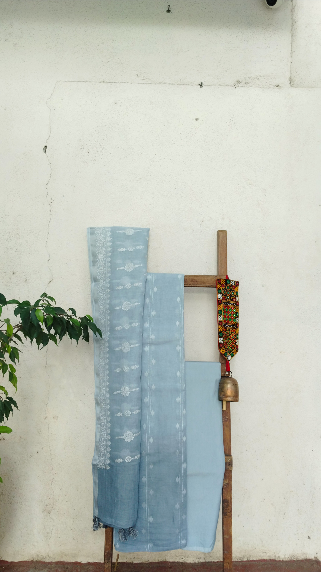 Linen Woven Dress Material