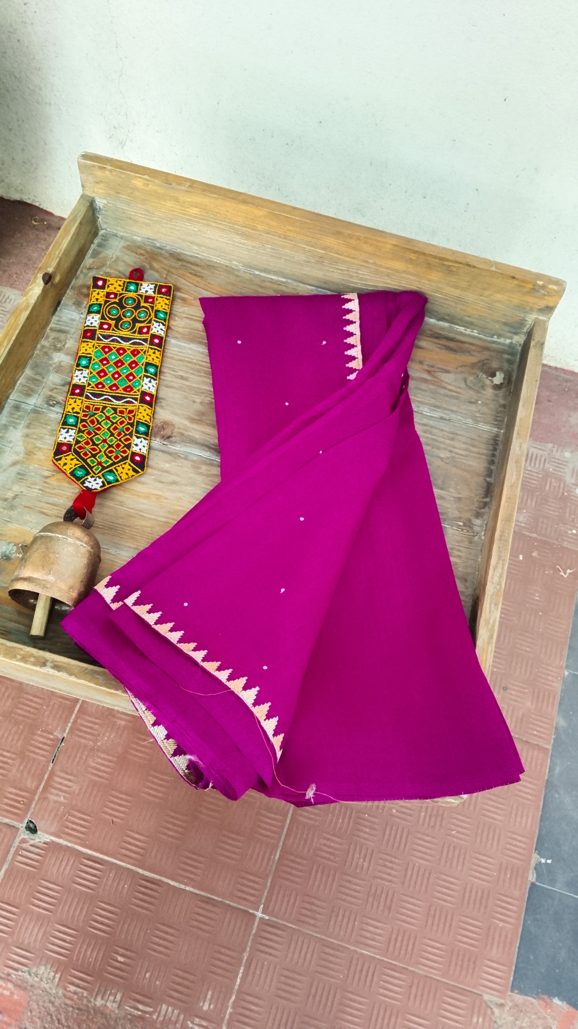 Matka Cotton and Silk Sarees with Embroidery