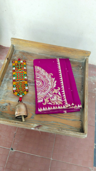 Matka Cotton and Silk Sarees with Embroidery
