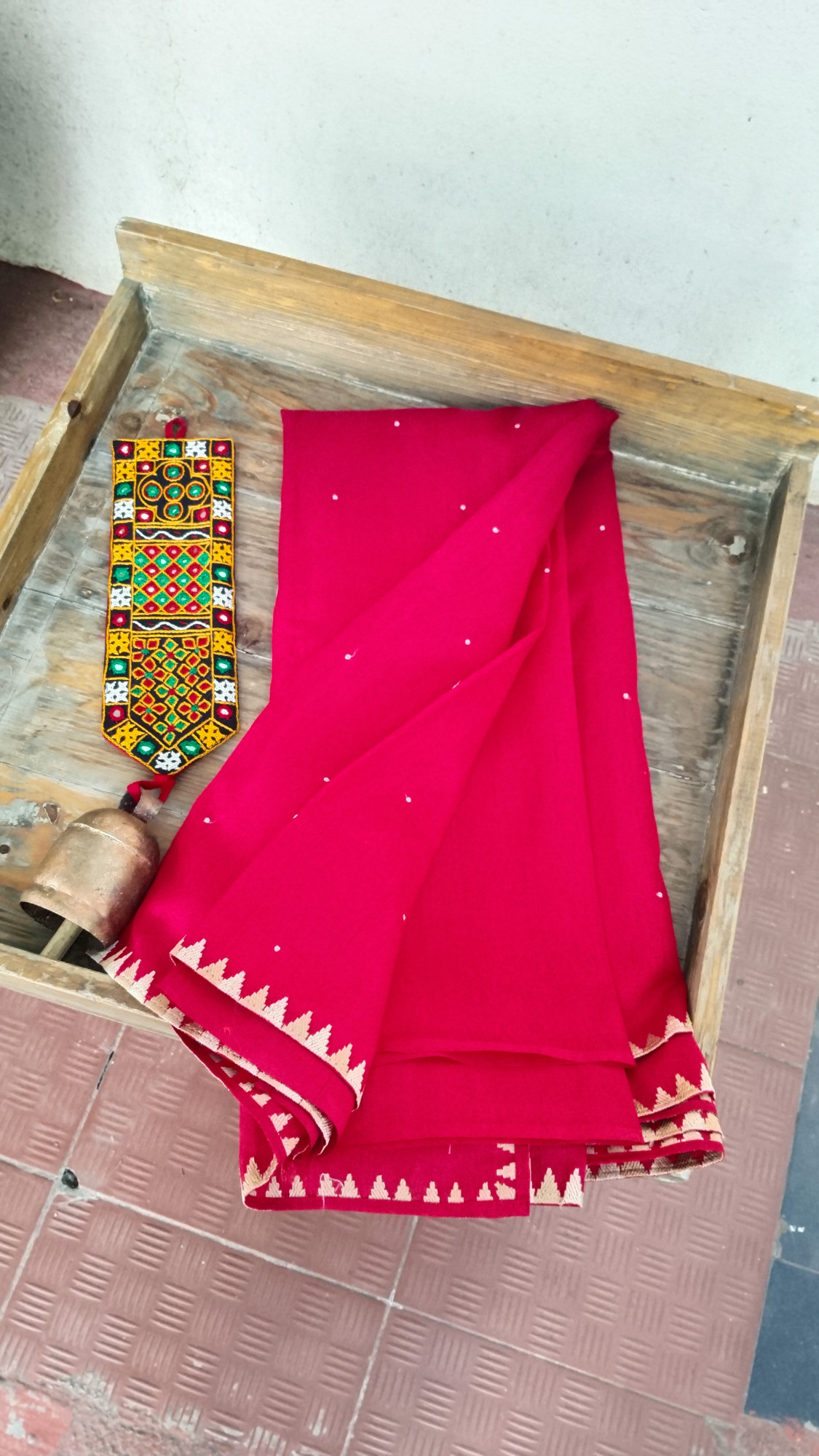 Matka Cotton and Silk Sarees with Embroidery