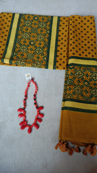 Ajrakh Handblock Suit Set