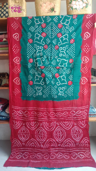 Cotton Bandini Saree