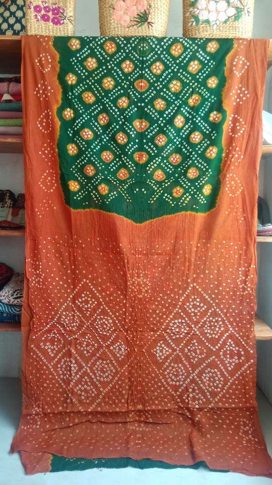 Image of Cotton Bandini Saree