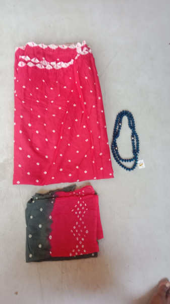 Cotton Bandini Saree