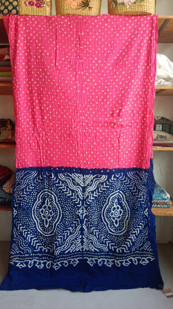 Image of Cotton Bandini Saree