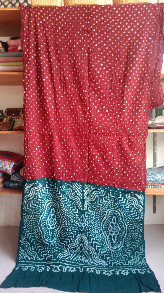 Cotton Bandini Saree