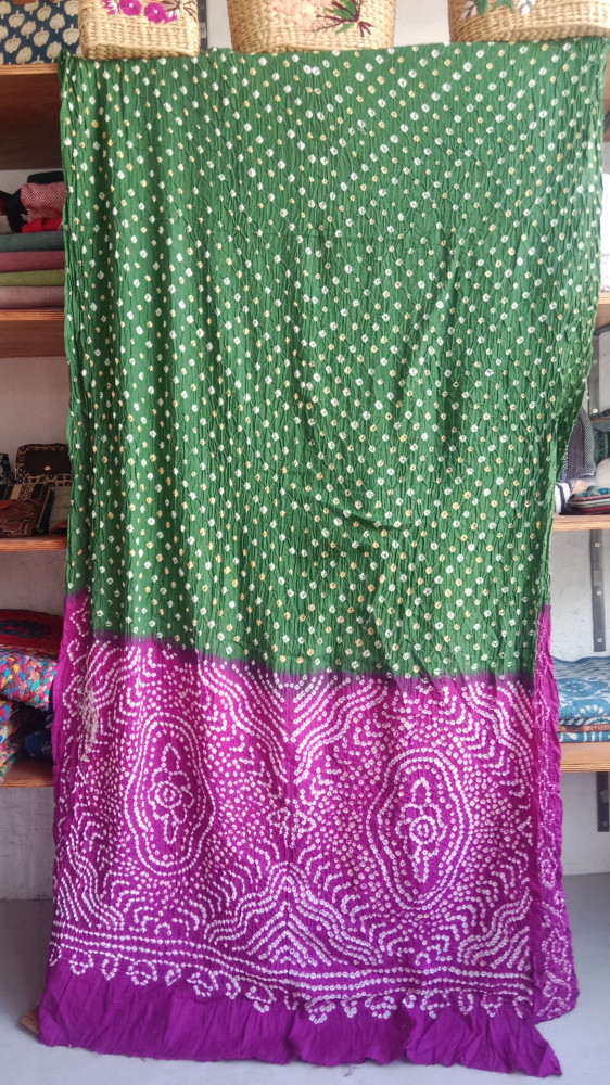 Image of Cotton Bandini Saree