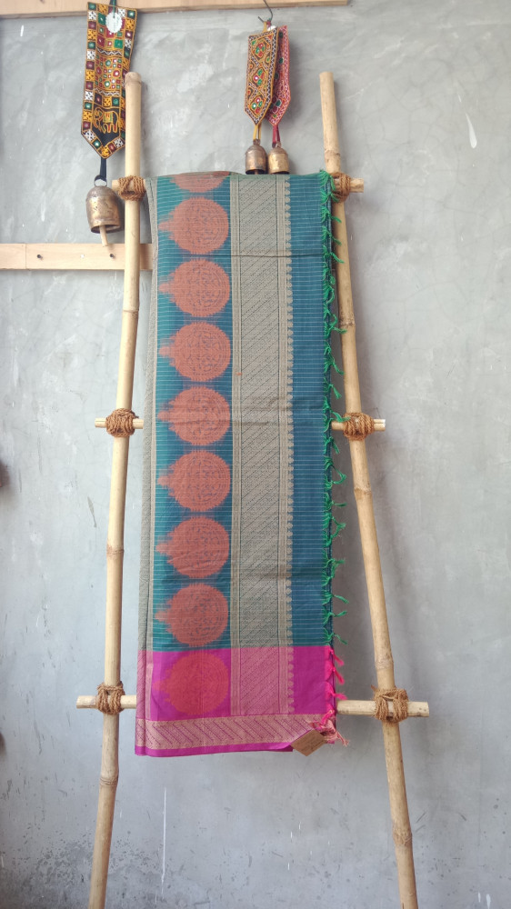 Image of South Cotton Woven Sarees