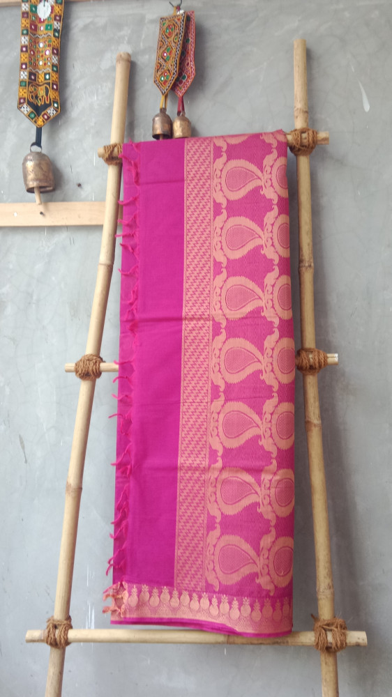 Image of South Cotton Woven Sarees