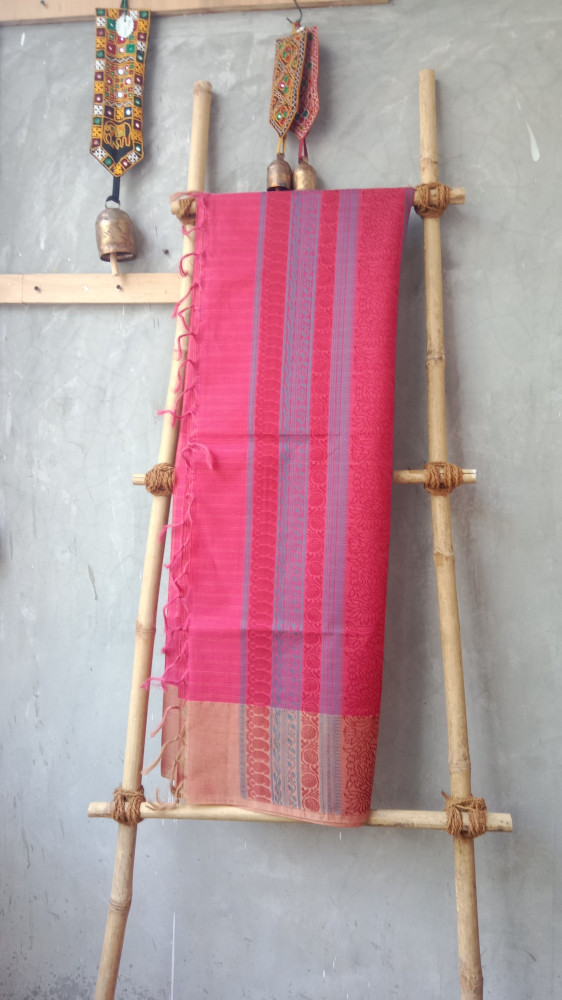 Image of South Cotton Woven Sarees