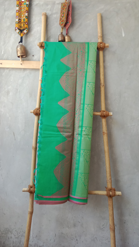 Image of South Cotton Woven Sarees