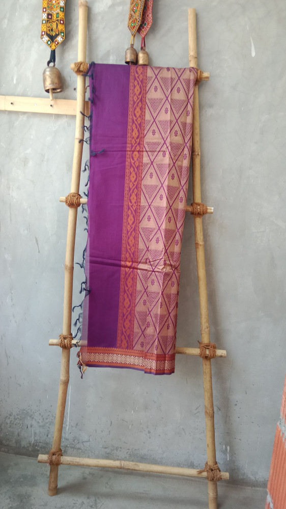 Image of South Cotton Woven Sarees