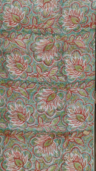 Kota Doria HandBlock Print Fabric