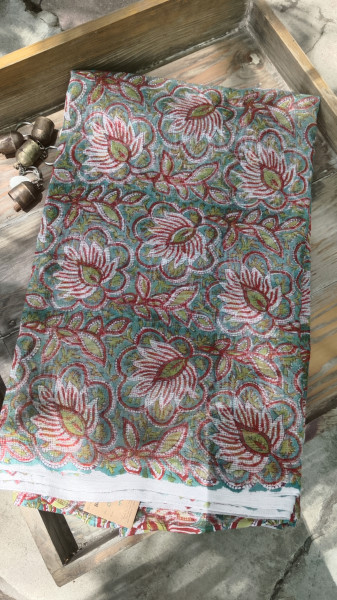 Kota Doria HandBlock Print Fabric