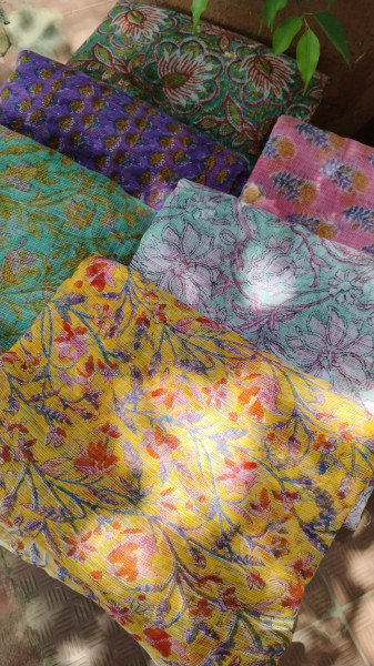 Kota Doria HandBlock Print Fabric