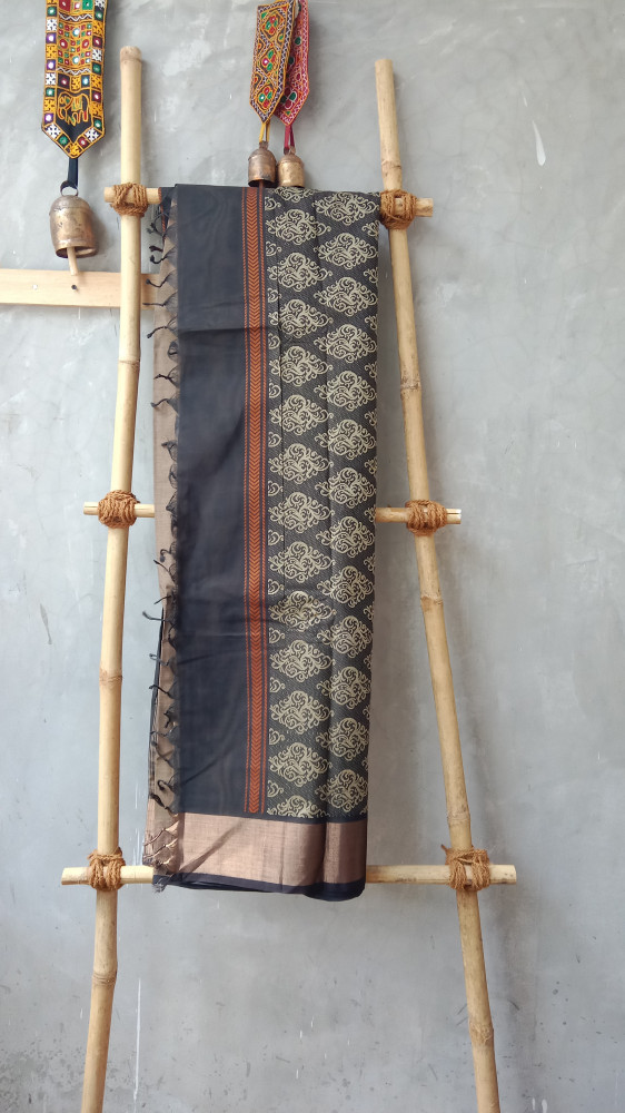 Image of South Cotton Woven Sarees