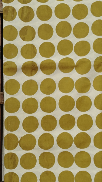 Polka Dot Handblock Print Fabric