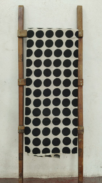 Polka Dot Handblock Print Fabric