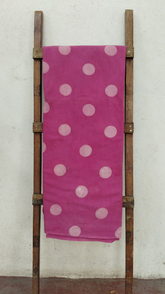 Polka Dot Handblock Print Fabric