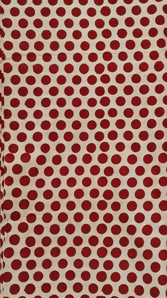 Polka Dot Handblock Print Fabric