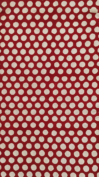 Polka Dot Handblock Print Fabric