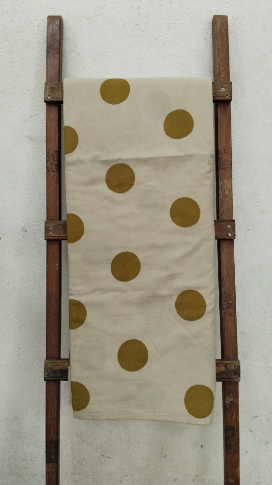 Image of Polka Dot Headblock Print Fabric