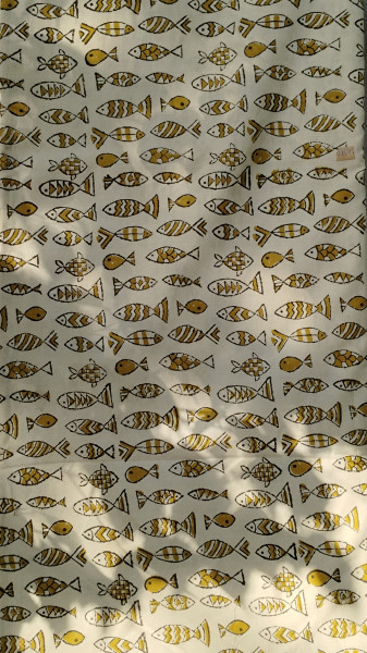 Hand block Print Fabric