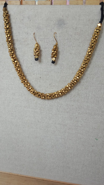 Dokra Necklace and earing