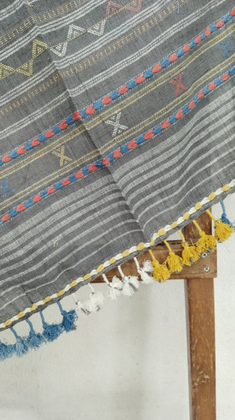 Handwoven Bhujodi Dupatta