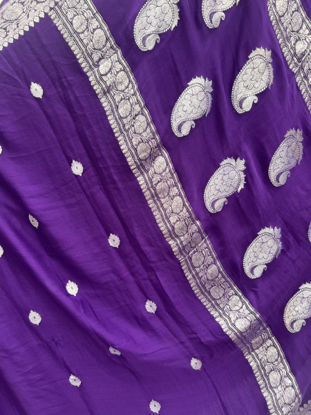 Banarasi Khaddi Georgette Saree